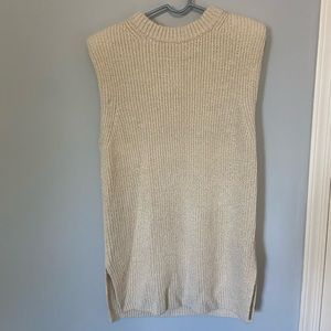 H&M Sweater vest with padded shoulders